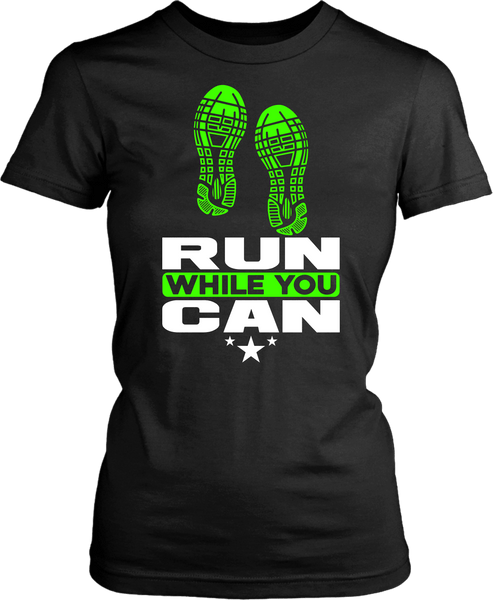 Fitness Couture - Run While You Can General Workout Tee