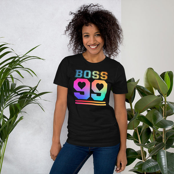 Boss 99 Color scape T-shirt Design
