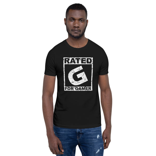 Rated G For Gamer T-Shirt Video Game Lover Nerd