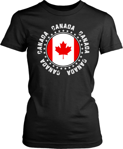 Canada Spirit T-shirt - Flag , Rep your country Tee