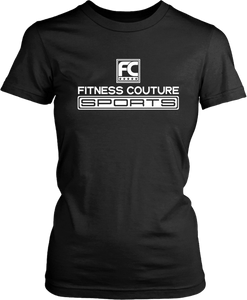 Fitness Couture Sports Gym Workout Tee