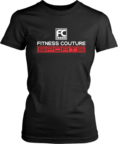 Fitness Couture Sports Gym Workout Tee