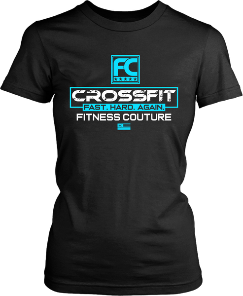 Fitness Couture Crossfit T-Shirt - Workout day T - xpertapparel