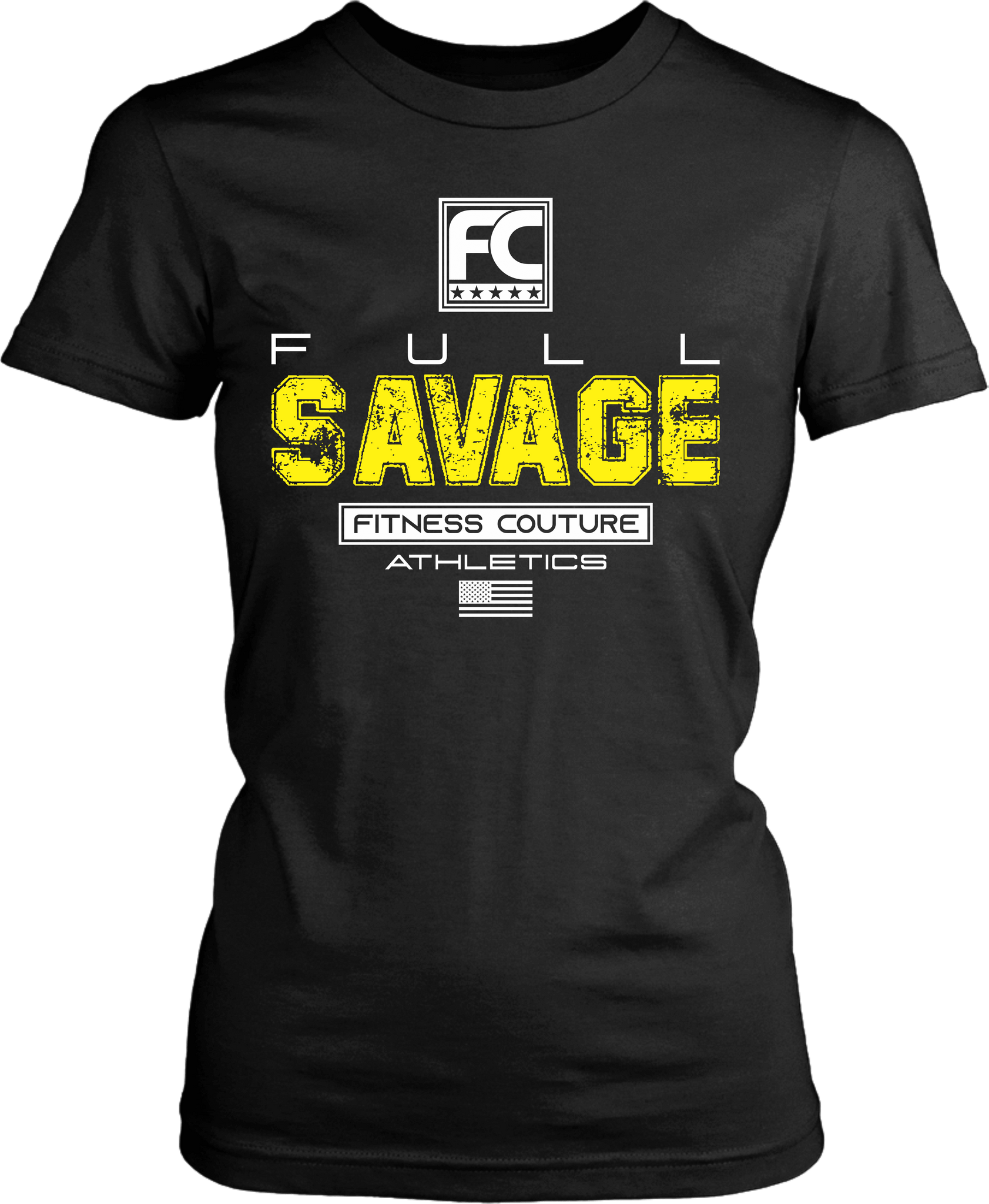 Full Savage- Fitness Couture T shirt Design - xpertapparel