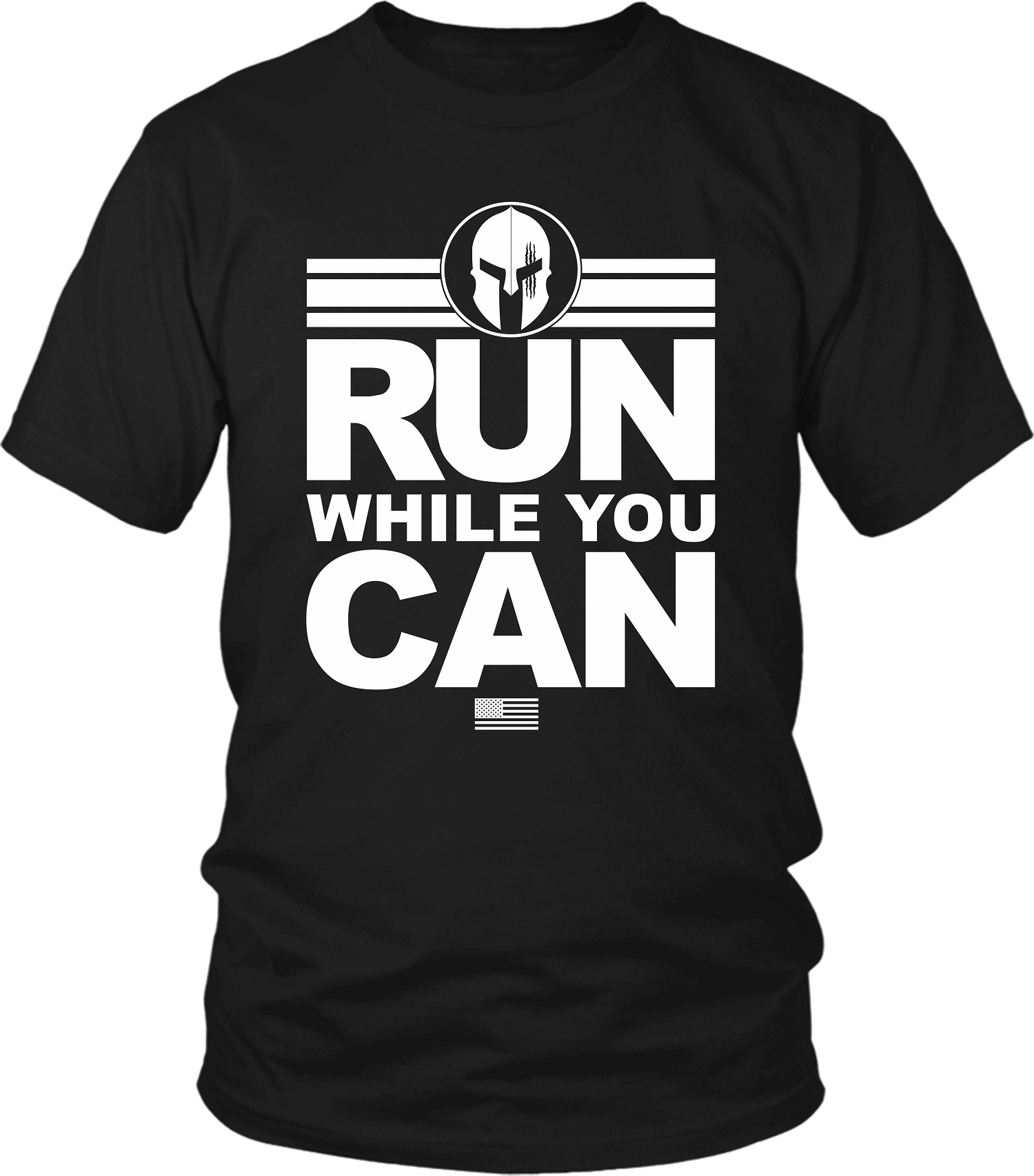 Gladiator Fitness - Run while you can T-shirt - xpertapparel