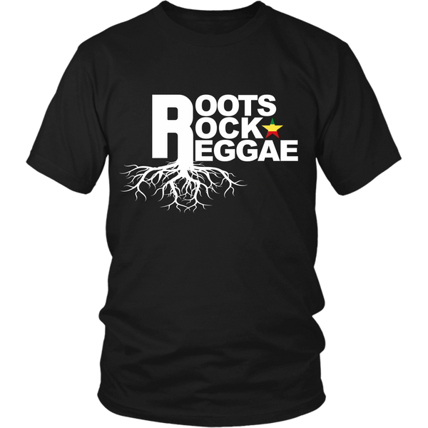 Roots Rock Reggae T-Shirt - Jamaica Rastafarian Shirt Gift - xpertapparel