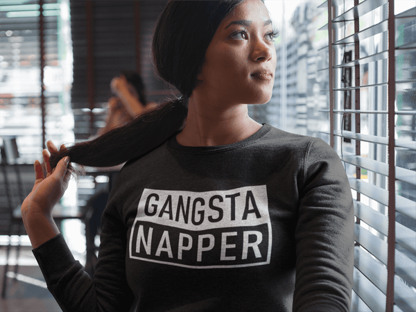 Gangsta Napper T-Shirt | Funny Nap Shirt | Napping Tee
