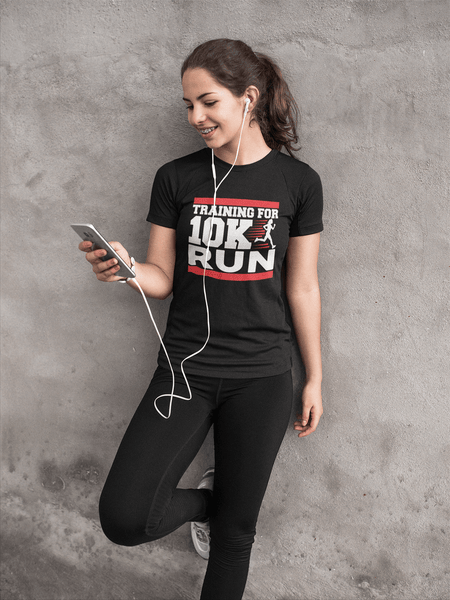 Fitness Couture - Training For 10K Run T-shirt