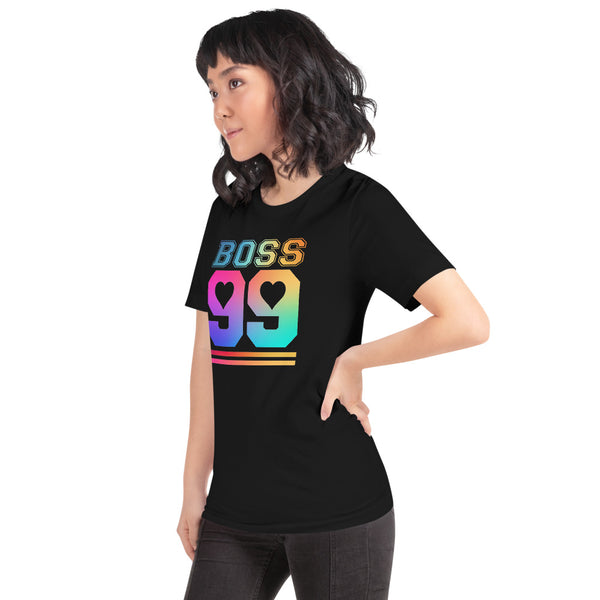 Boss 99 Color scape T-shirt Design