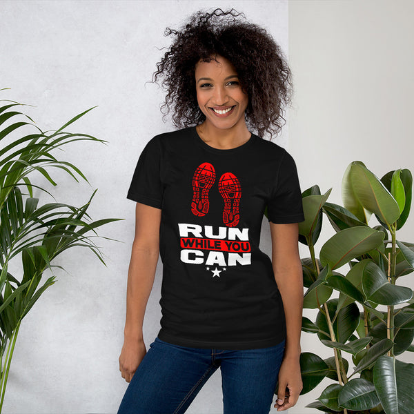 Fitness Couture - Run While You Can General Workout Tee