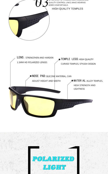 Polarized Sunglasses Men's Sports Sun Glasses