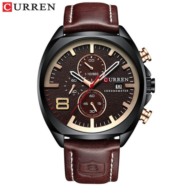 Luxury Men Watches, Military Analog Male Quartz Clock Men's Sport Wristwatch Waterproof Watch