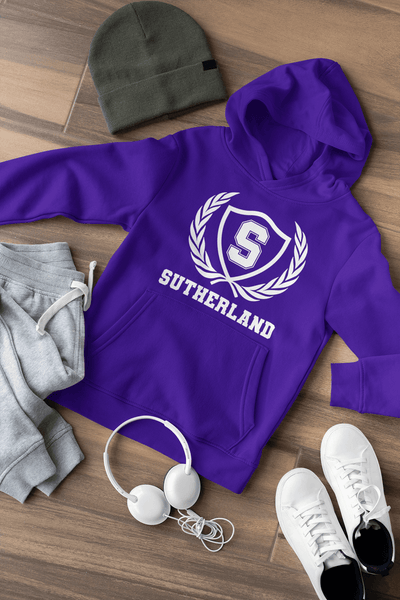 Sutherland Crest Hoodie, T-shirts and Long sleeve