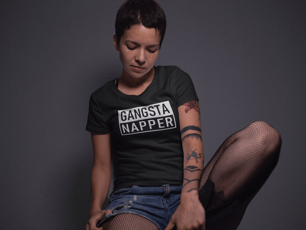 Gangsta Napper T-Shirt | Funny Nap Shirt | Napping Tee