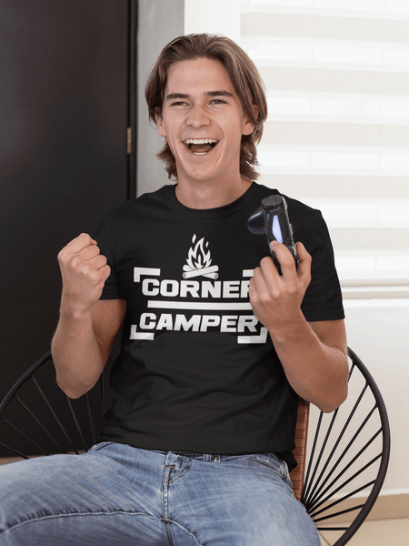 Funny  Corner Camper, Gamer T-shirt